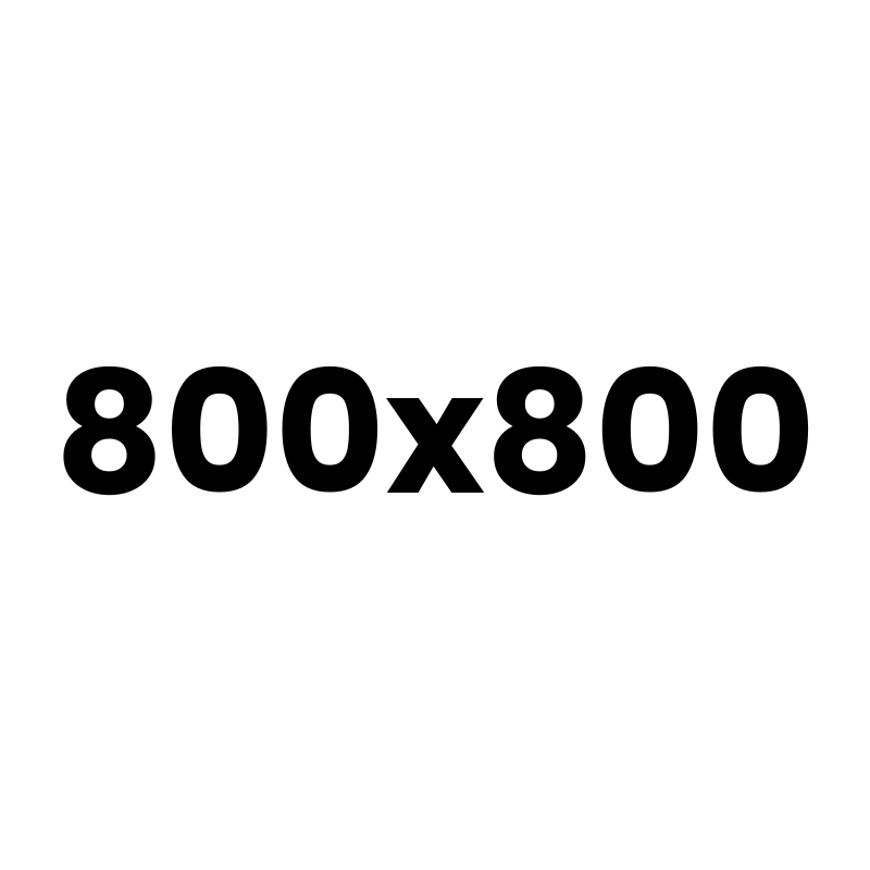 800x800 graphic as placeholder